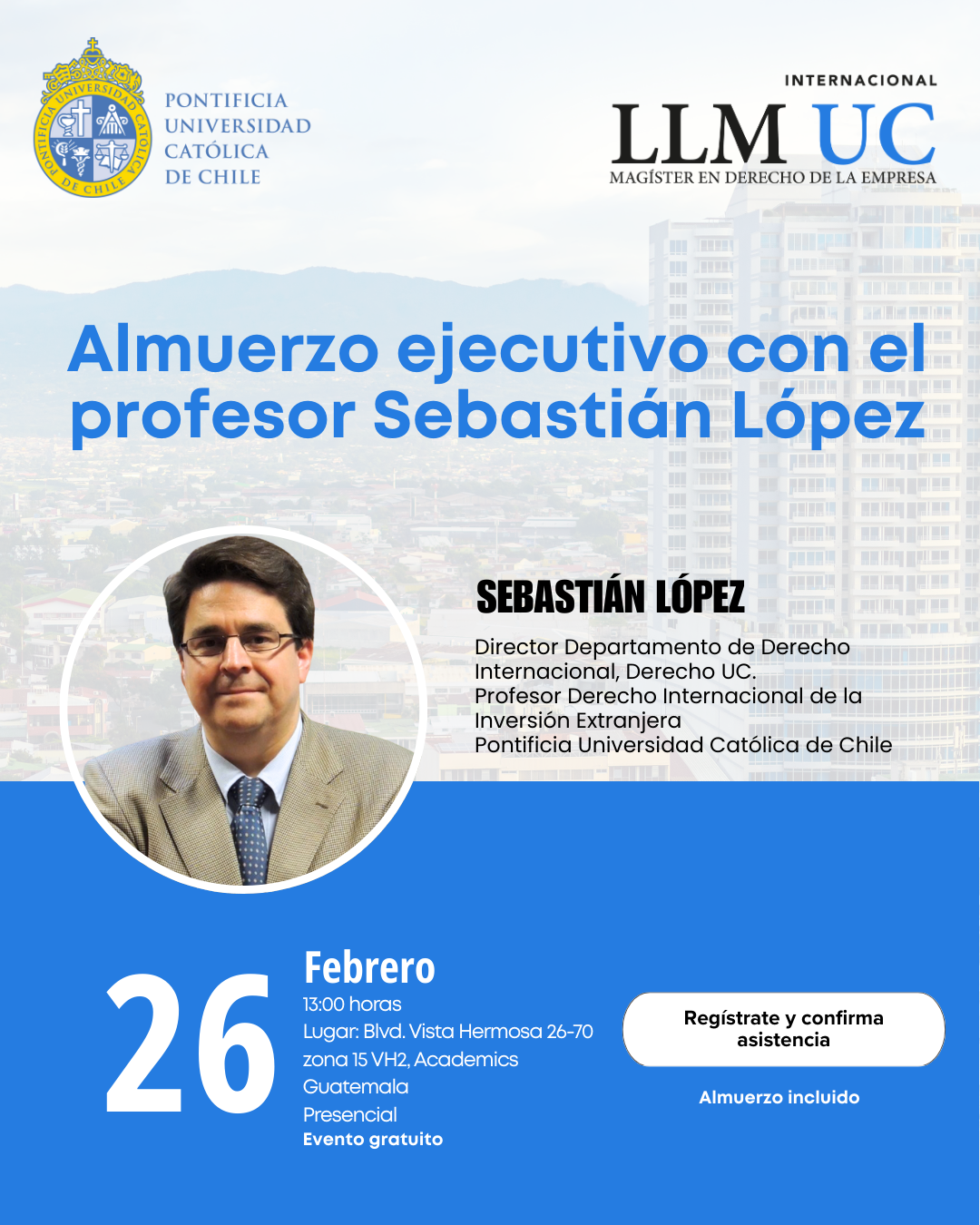 Almuerzo ejecutivo LLM