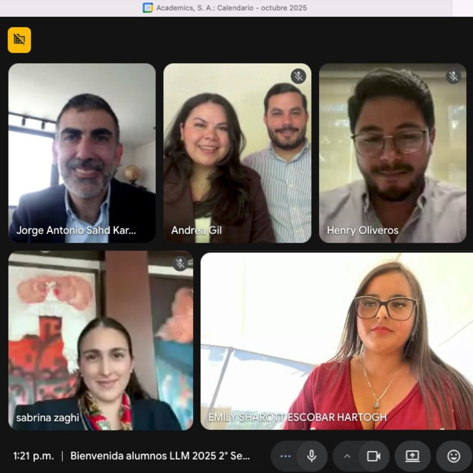  Director LLM Internacional se reunió con nueva promoción de estudiantes