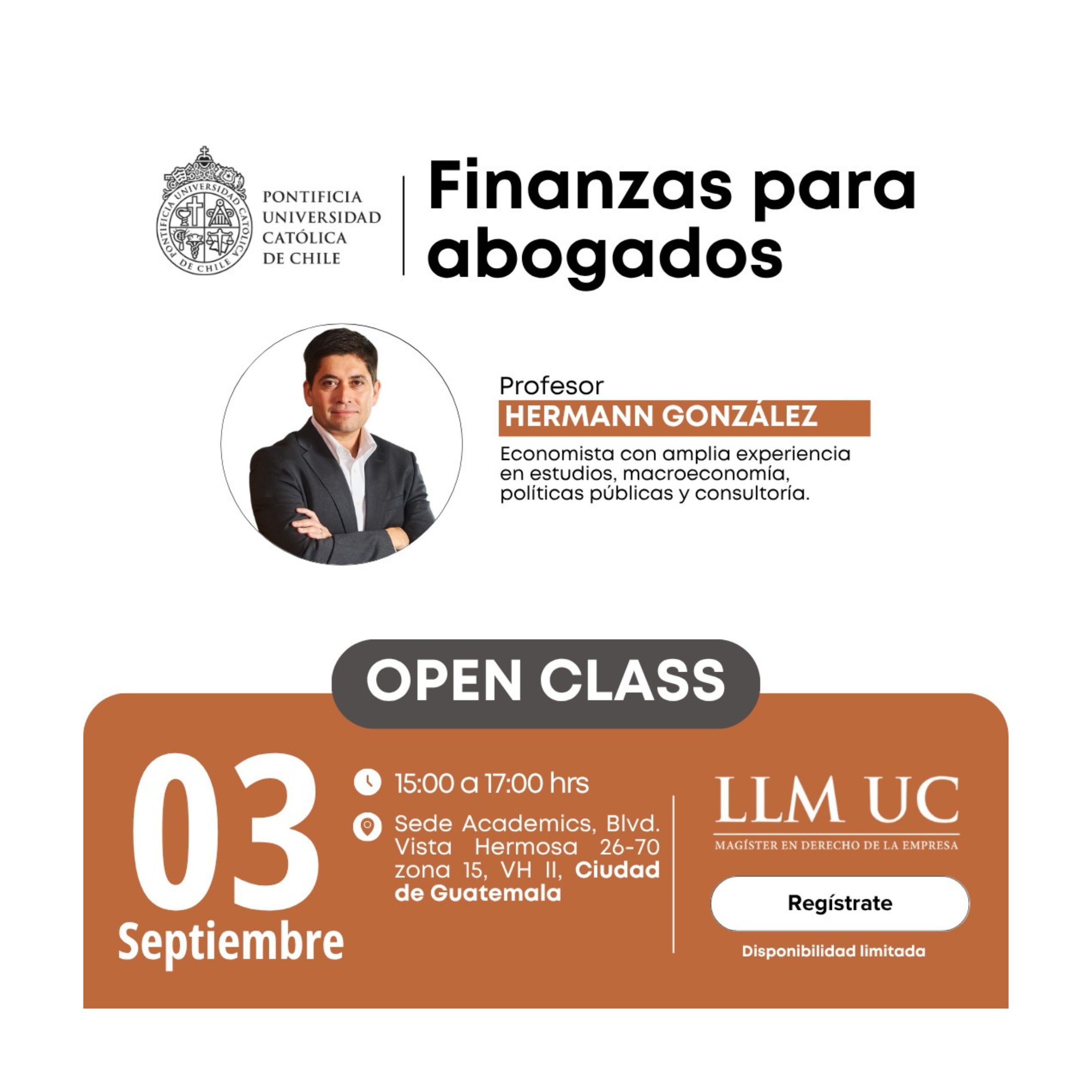 Open Class Finanzas para Abogados